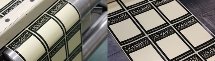 All Things Liquorice printed labels