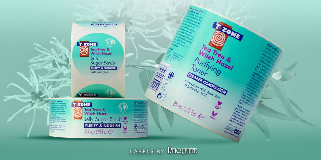 Printed Labels for T-Zone