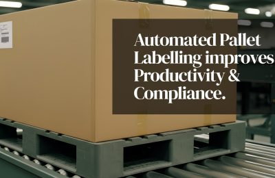 How Automated Print and Apply Pallet Labelling improves Productivity and Compliance
