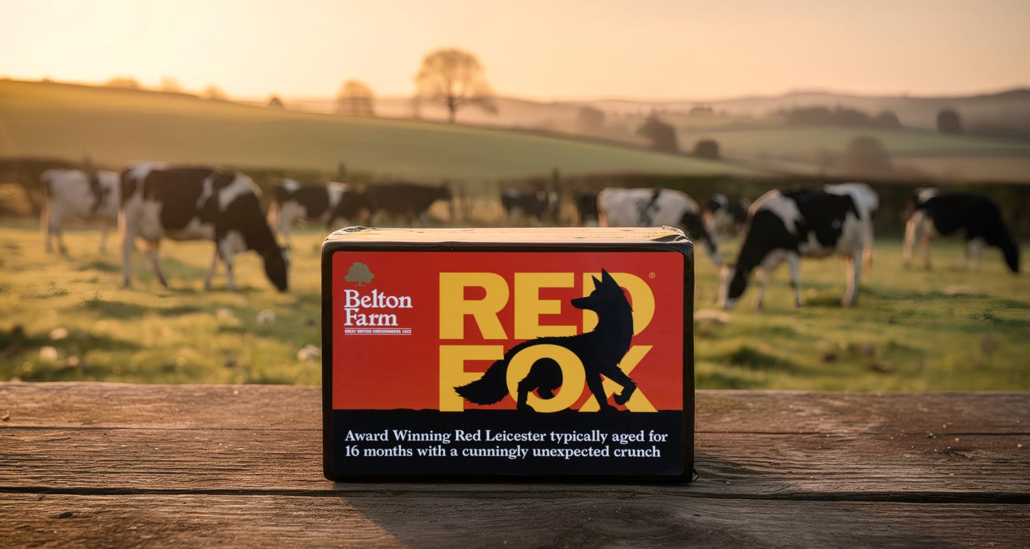 Printed Labels for Red Fox Cheese from Belton Farm