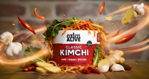 Printed Labels for Eaten Alive Raw Vegan Food