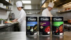 Food labels for Knorr Professional range