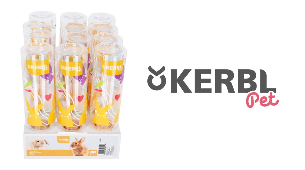 Clear Labels for Kerbl Pet Water Bottles