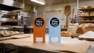Printed Labels for Jones Village Bakery