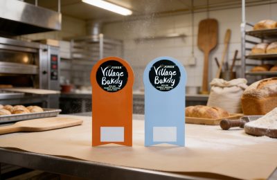 Printed Labels for Village Bakery