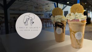 Ice Cream labels for Baci Di Gelato